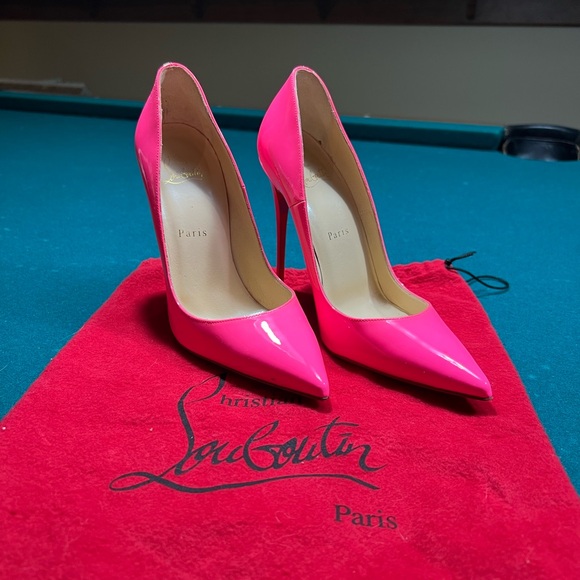 Christian Louboutin Shoes - Christian Louboutin So Kate Heels - Pink EU 38.5